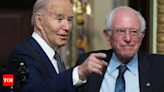 Bernie Sanders says Biden may not be ideal but he should be the candidate. Explains - Times of India