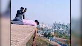 'Heights of stupidity': Pune girl hangs from a tall building for grip test