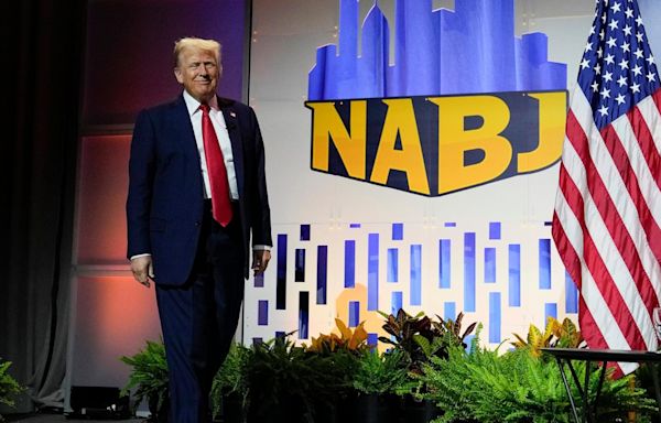 Trump falsely questions Harris' race in NABJ interview, says VP pick 'does not have any impact'