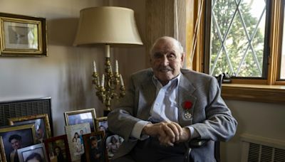 At 101, a US WWII veteran - and pacifist - is honored by France