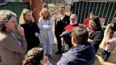 La ministra de Salud recorrió las obras del hospital "Almícar Gorosito" - SunchalesHoy