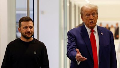 Ukraine's Zelenskiy presents 'victory plan' to Trump at New York meeting