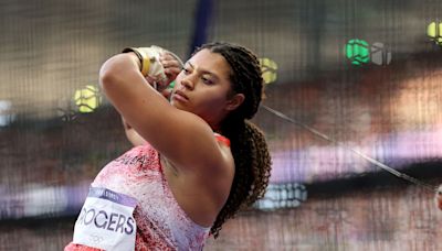 Paris 2024 athletics: Canada’s Camryn Rogers unleashes fifth-round winning throw to claim Olympic hammer gold