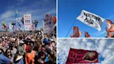 From Annoying Flag to the Wonka meme: The best and funniest flags at Glastonbury