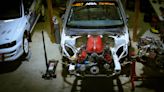 This Ferrari Engine Swapped Subaru STI Is a Real Stage Rally Car