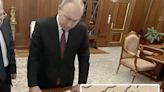 Putin claimed a 400-year-old map proved Ukraine isn't a real country, not noticing it has 'Ukraine' written on it