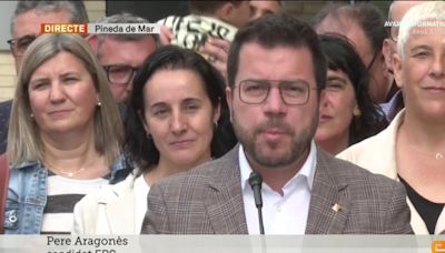 Elecciones catalanas | Pere Aragonès 'carga' contra el Gobierno de Pedro Sánchez: "El enésimo incidente"