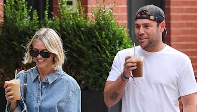 Julianne Hough and Scooter Braun Spotted Grabbing Coffee on a Walk in N.Y.C.