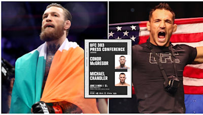 Conor McGregor & Michael Chandler will have a press conference in Dublin for UFC 303