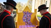 Tower of London Debuts Coronation Benches — Decorated by English Schoolchildren!