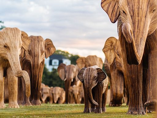 100 Life-Sized Elephant Sculptures Are Embarking on a Journey Across the U.S.