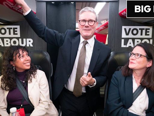 Life on Labour's battle bus as travel-sick Starmer eyes even more seats