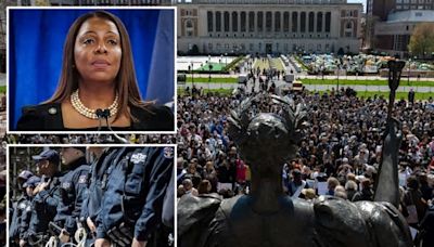 NY AG Letitia James condemns Columbia encampment — even as she makes tens of thousands from university