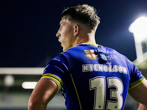 Warrington's Matty Nicholson on lessons from Oz that see him linked with NRL