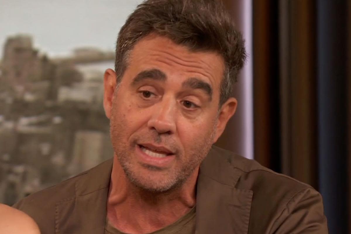 Bobby Cannavale says his first kiss with Eric McCormack in 'Will & Grace' wasn't in the script: "The audience went nuts"