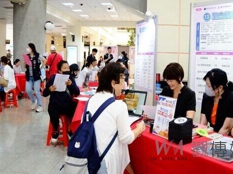 中市勞工局陽明市政大樓山線徵才 38家廠商初步媒合達6成 | 蕃新聞