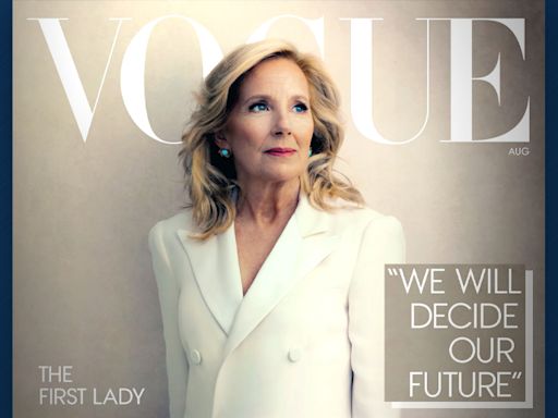 SLAY QUEEN: Vogue Cover Girl Jill Biden Says $1500 Cashmere Dresses Are Her 'Go-To Clothes'