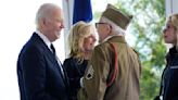 Biden calls for solidarity with Ukraine at D-Day anniversary ceremony near the beaches of Normandy