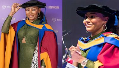 Mel B receives 'life-changing' honorary degree for advocacy