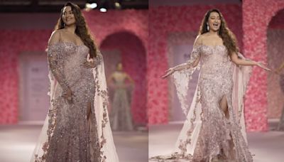 FDCI India Couture Week 2024: Newlywed Sonakshi Sinha Turns Muse For Dolly J; Wins Internet In Blush Pink Gown