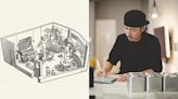 IG「透視餐廳」插畫家Ker Ker的療癒魅力！累積400間咖啡廳插畫作品，一台iPad Air、Apple Pencil就搞定