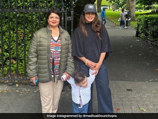 It's A Girl's Day Out For Priyanka Chopra, Mother Madhu Chopra And Daughter Malti Marie...