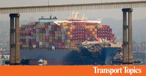 Ship That Caused Baltimore Bridge Collapse Is Refloated | Transport Topics