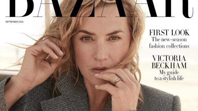 Kate Winslet Reunites with Alexi Lubomirski for the September 2024 Cover of British Harper’s Bazaar