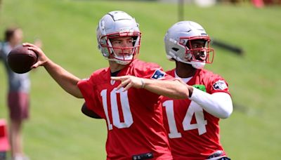 Patriots QB Jacoby Brissett has unique connection to Drake Maye