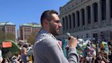 Palestinian journalist Motaz Azaiza among students at Columbia protest