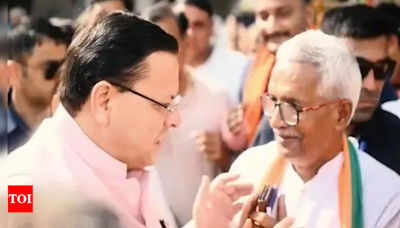 Uttarakhand CM Pushkar Singh Dhami rallies support for BJP in Haryana elections, attacks Congress for 'corruption' | Gurgaon News - Times of India