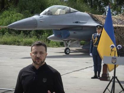 Despliegue de aviones F-16 en Ucrania contra Rusia