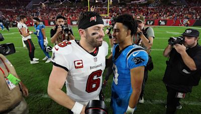 Baker Mayfield: Dave Canales, Brad Idzik will be good for Bryce Young