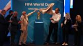 Iran puts FIFA World Cup trophy on display for 1st time