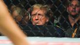 WATCH: Jets star (and long-shot VP candidate) Aaron Rodgers snubs Trump at UFC 302