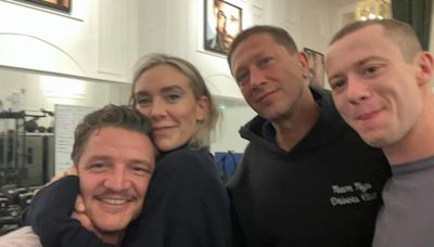 Pedro Pascal joins Vanessa Kirby, Joseph Quinn and Ebon Moss-Bachrach for 'Fantastic Four' photo