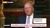 Goldman Sachs CEO Solomon Is Confident in Strategy