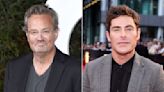 Zac Efron dice que sería "extraordinario" interpretar a Matthew Perry en una película biográfica como quería la estrella de "Friends"