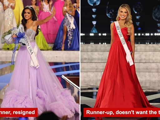 After Miss Teen USA stepped down, the runner-up says she doesn’t want the crown either