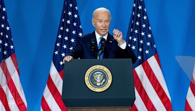 Biden spurns calls to drop out, vows to 'complete the job' in press conference