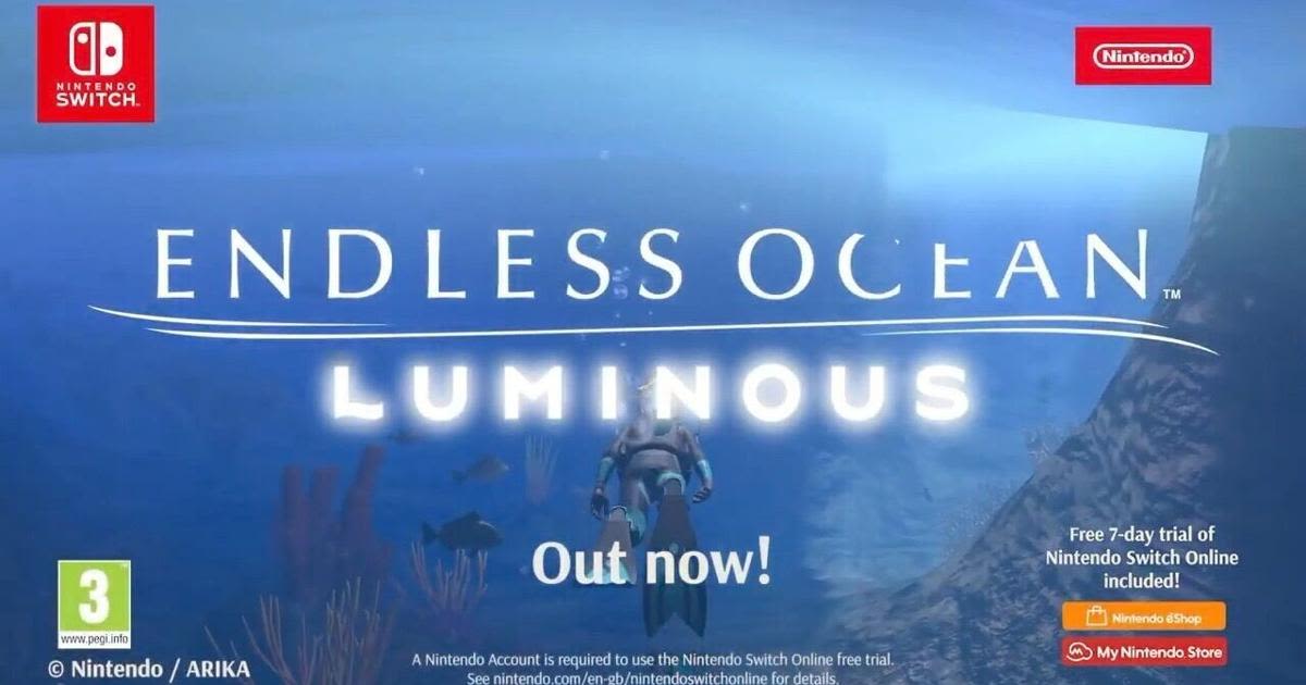 Endless Ocean Luminous Official Launch Trailer