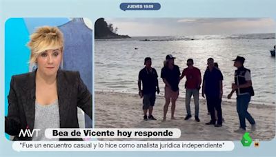 Cristina Pardo, sobre las acusaciones de la abogada de Sancho a Bea de Vicente: "Bea estaba, la abogada no"