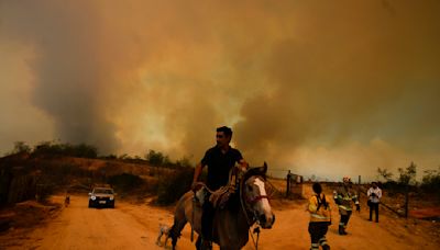 Chile accuses volunteer firefighter and ex-forestry official with causing huge fire that killed 137