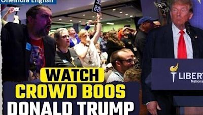Donald Trump Heckled at Libertarian Convention: 'He's full of Sh*t' | Dramatic Videos Surface