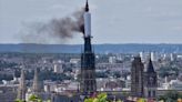 France's Rouen cathedral evacuated after spire catches fire