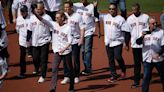 'This team changed everything': Opening Day features celebration of 2004 World Series champs