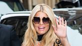Jessica Simpson Poses In A Cheetah Print Dress On Instagram