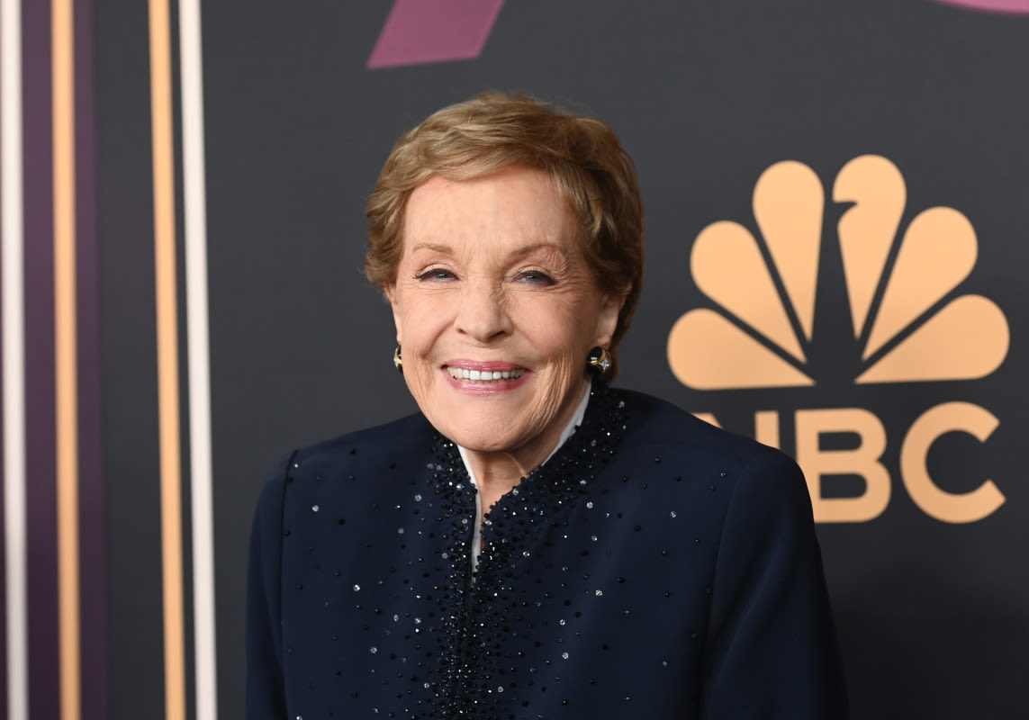 Julie Andrews, 88, Is All Smiles During Rare Outing With Her Daughter