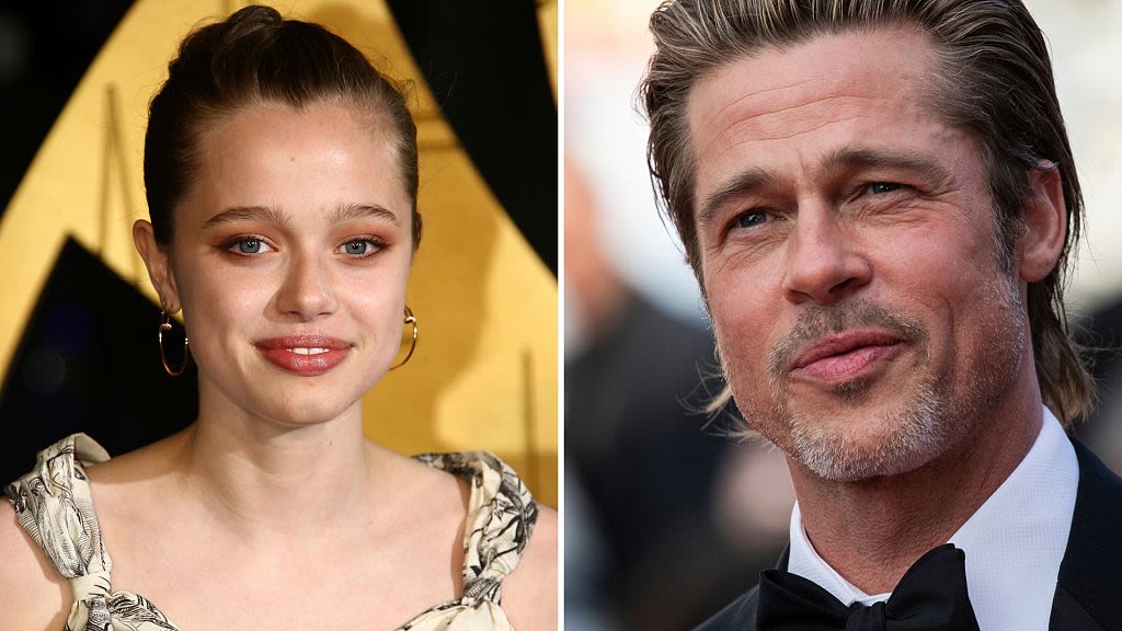 Why has Brad Pitt's daughter removed his surname from hers?