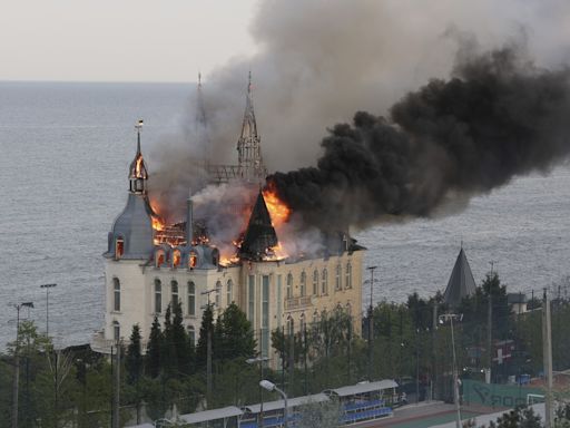 'Castelo do Harry Potter' é destruído em ataque russo na Ucrânia